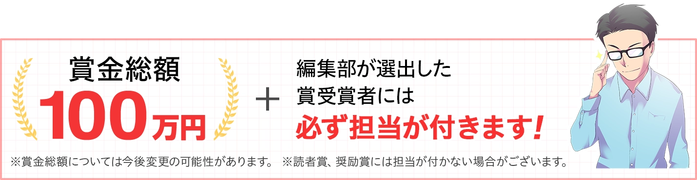 賞金総額100万円